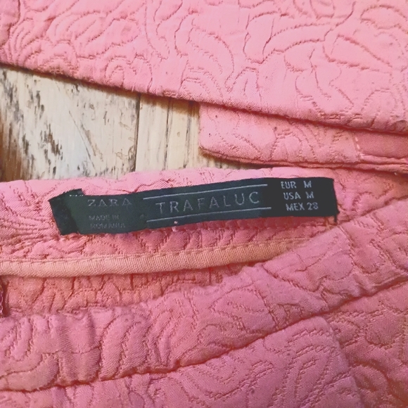2pc Zara Trafaluc skirt and top in pink sz/m - Picture 6 of 7